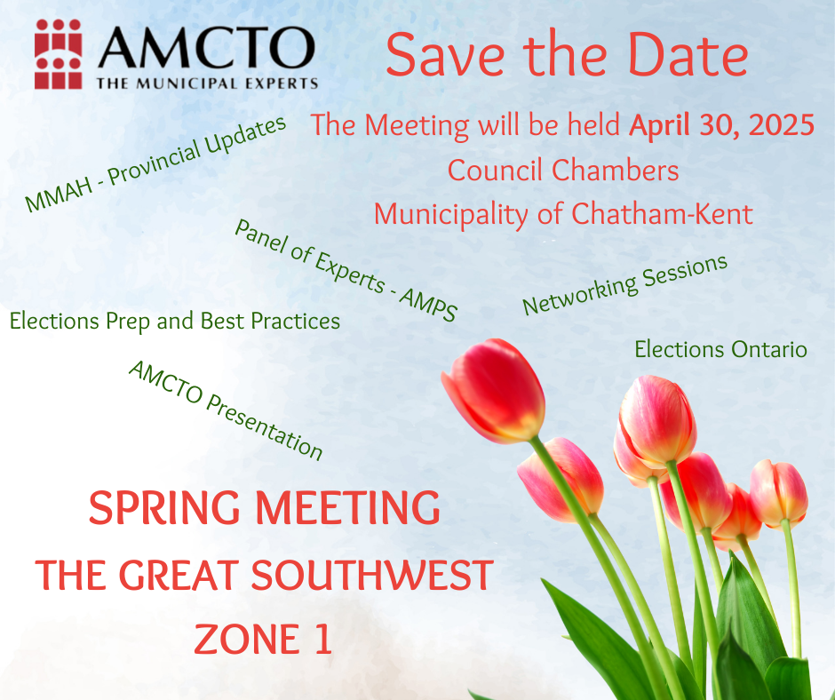 AMCTO Zone 1 - Save the date flyer - April 30, 2025
