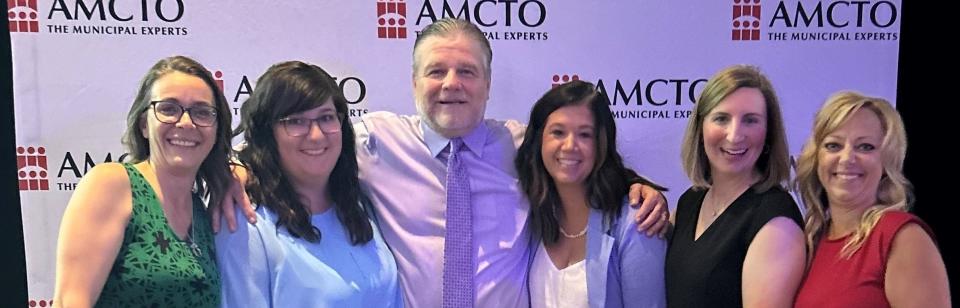Some of the Zone 8 Executive at the AMCTO Conference 2023